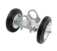 Roues pour portails roulants, support de roue en caoutchouc intensif pour
