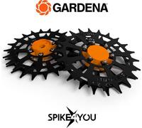 Roues pour robot de tonte Live, Sileno City GARDENA, acier inoxydable 3mm
