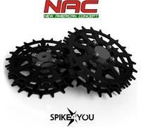 Roues pour robots de tonte NAC RLM600-FS, RLM300-FS, acier inoxydable 3mm