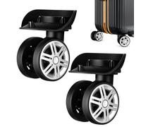 Roues Remplacement Pour Valise 2 Pièces Silencieuses Lisses Robustes