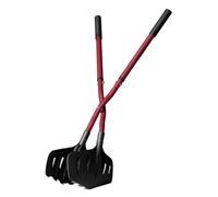 rouge/noir VENTEO Ramasse feuilles XXL avec manche telescopique Outils jardinage pour exterieur Pince ramasse objet Pince de ramassage idéale pour ramasse noisette et ramasse noix