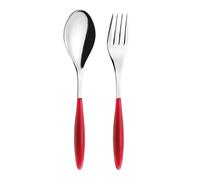 Rouge transparent COUVERTS DE SERVICE "FEELING"