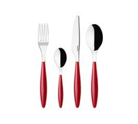 Rouge transparent MÉNAGÈRE 24 PIECES "FEELING"
