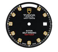 ROUHO Cadran en Acier Inoxydable Mouvement 2834 Modding Accessoire Cadran en métal 28.7mm Double Calendrier Pièce pour Tudor Classic Collection