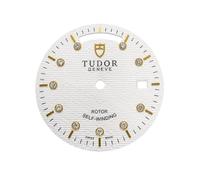 ROUHO Cadran en Acier Inoxydable Mouvement 2834 Modding Cadran en métal 30.8mm Double Calendrier Réparation Rechange pour Tudor Prince Date - A1