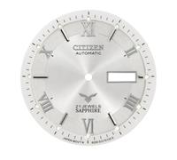 ROUHO Cadran en Acier Inoxydable Mouvement 8200 Modding Accessoire Cadran en métal 32.7mm Double Calendrier Réparation pour Citizen NH8290