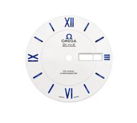 ROUHO Cadran en métal Calibre 2836 Pièce détachée Double Calendrier Cadran en Acier Inoxydable Horloger Modding pour Omega De Ville - A4