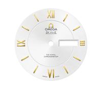 ROUHO Cadran en métal Calibre 2836 Pièce détachée Double Calendrier Cadran en Acier Inoxydable Horloger Modding pour Omega De Ville - A3