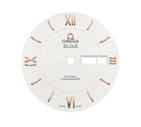 ROUHO Cadran en métal Calibre 2836 Pièce détachée Double Calendrier Cadran en Acier Inoxydable Horloger Modding pour Omega De Ville - A5