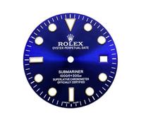 ROUHO Cadran en métal Mouvement 2824 2836 Lumineux 29mm Guichet Date Cadran en Acier Inoxydable Modding Pièce pour Rolex Submariner - A4