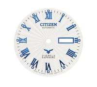 ROUHO Cadran en métal Mouvement 8200 8240 Modding Accessoire Cadran en Acier Inoxydable 31mm Double Calendrier Composant pour Citizen NH8240