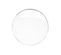 ROUHO Verre Saphir Montre Simple Dôme Rond 1,5mm Épaisseur | Verre de Montre Saphir Simple Dôme Rond Convexe 1,5mm Réparation et Restauration pour Horlogers