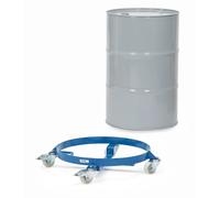 Roule-fût STA ouvert ID 610mm bleu brillant 60/200l Fûts en tôle d'acier FETRA