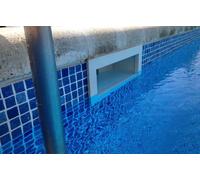Rouleau 1.65 x 25 m verni imprimé Alkorplan 3000 Mosaique bleue