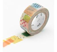 Rouleau 15mm X 7m Kids Motif Collages / Peta Peta - Masking Tape