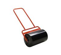 Outsunny Rouleau à Gazon Jardin en Acier avec poignée dim. 59L x 32l x 113H cm lestage Max. 38 L Rouge Noir Aosom France