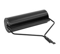 vidaXL Rouleau à gazon de jardin à pousser 63 L – Noir – Fer durable