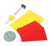 Rouleau à Gravure à Manche en Bois pour Impression, Débutants | Outils de Gravure, Stockage Facile et Transport Simple, Effets Variés, Matériaux Bois, Papier, Éponge, Plastique