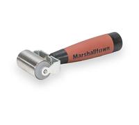 Rouleau à joint plat Marshalltown avec poignée en acier inoxydable Durasoft, largeur : 51 mm