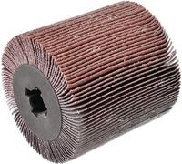 Rouleau à lamelles abrasives Superior 60 avec 4 rainures de clavette Ø100xB100mm OSBORN