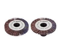 Rouleau à lamelles Bosch - Accessoire pour PRR 250 ES (grain 80, largeur 10mm) & Rouleau à lamelles Bosch - Accessoire pour PRR 250 ES (Grain 80, largeur 5mm)