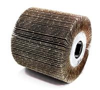Rouleau à lamelles - Grain 60 - 120 x 100 x 19 mm - Pour meuleuse d'angle (grain 180)