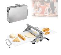 Rouleau à pâte manuel avec cadre pliable pour pâtisserie, pizza, croissant, pâtes