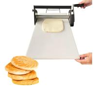 Rouleau à pâte pliable, rouleau de pâte de comptoir, machine commerciale pour boulangerie, pizza, épaisseur réglable 300