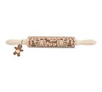 Rouleau à pâtisserie bonhomme en pain d'épice 39 cm Beige G