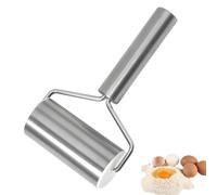Rouleau à pâtisserie en acier inoxydable, petit rouleau à pâte, rouleau de plateau à gâteau, rouleau à pâtes, rouleau de cuisson en acier inoxydable, pour pâtes, biscuits, pizza et pâte