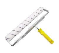Rouleau à peinture de 18 pouces, kit de rouleau à peinture de 18 pouces - Rouleau à peinture pour plafond robuste avec cadre - Rouleau de sol efficace, rouleau à large couverture en alliage d'aluminiu