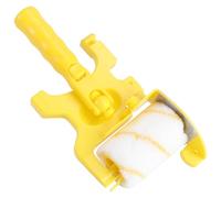 Rouleau à Peinture pour Mur, Brosse de Coupe, Tondeuse Jaune | Outil de Peinture Murale, Rouleau à Bordurer la Peinture, Perche pour Pinceau, ABS Fibre, Prise Confortable