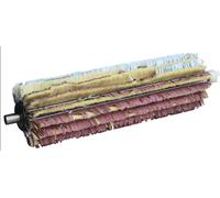 Rouleau abrasif à lamelles fendues