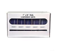 Rouleau Abrasif Corindon 25mm pour violet pour Métal pour bois(5pcs) | Corindon ultra-efficace, enlèvement fort peinture, pour idéal métal et pour bois, régulier, usage professionnel