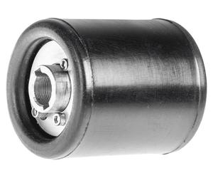 Rouleau abrasif gonflable PFERD TOOLS, Ø 90 x 100 mm, avec rainure de 19 mm pour entraînement par rouleau