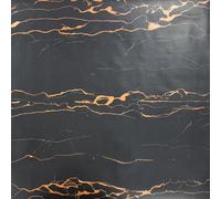Rouleau Adhésif Fantaisie Marbre 45x200cm Noir