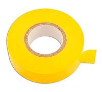 Rouleau adhésif ignifugé - jaune - 20 m