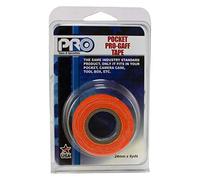 ROULEAU ADHESIF TISSU GAFFER FLUO orange - 25MM X 5.5M - panastore paris