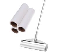 Rouleau adhsif rtractable pour sol avec manche long pour les poils danimaux grande taille de rouleau TRAITEMENT SOLS BOIS (VITRIFI