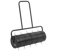 Rouleau aérateur pour pelouse, vert, avec pinces, dimensions : 30 x 90 cm