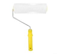Rouleau anti-mousse à pointes pour réduire l'emprisonnement d'air dans les revêtements de sol époxy, chapes de ciment et couches de peinture lisses