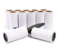 Rouleau Anti Poils Lint Roller Refills For Pet Hair,Sticky, Remover For Couch Clothes, 720 Sheets With 2 Handle, 12 Pack