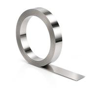 Rouleau Bande Feuille Acier Inox 304 1m 20mm Largeur Épais 0,01mm-1mm | Feuillard Métalique Étroite Plaque Tôle Fine Pour Calage Entretoises Découpe Pliage Réparation Bricolage(0.8*20*1000mm)