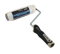 Rouleau Brosse Murs Et Plafonds - 180Mm - Tous Types De Peintures - Fibres Polyamides 12Mm - Manche Et Rouleau - Amt