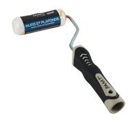 Rouleau Brosse Murs Et Plafonds - 30 Mm - Tous Types De Peintures - Fibres Polyamides 12 Mm - Manche Et Rouleau - Amt