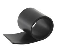 Rouleau Caoutchouc Néoprène 50cm Largeur Feuille Noire Flexible | Feuille caoutchouc Vente au mètre Matériau néoprène Joint étanchéité Garage atelier DIY(4mm thick)