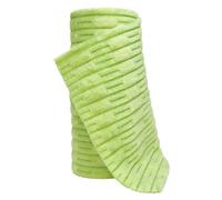 Rouleau chiffon microfibre cuisine perforé, réutilisable (A) | Boucle bambou, lavable, rapide à sécher, sans peluches; convient comptoirs verre et inox (A)