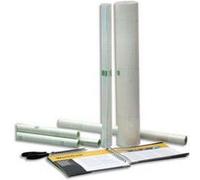 Rouleau couvre livres, dimensions 0,33 X 10 m - Repositionnable sous film rétractable - Qualité mate - 60 microns G