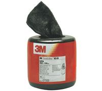3M Scotch-Brite Multi-Flex Rouleau non tissé MX-SR, gris, 100 mm x 200 mm, A, ultra fin, perforé 60 fois #07522 x1 morceau