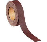 rouleau de 25 m de bande abrasive RHODIUS SPBR Papier abrasif ponçage manuel 40 mm SU 240
